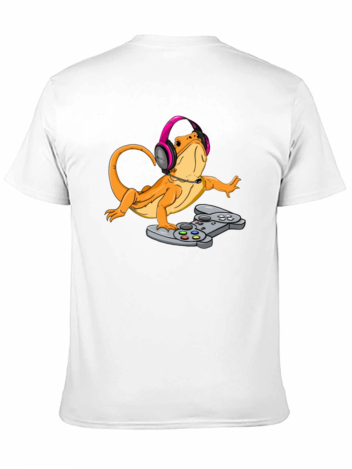 Gamer Lizard Graphic Tee