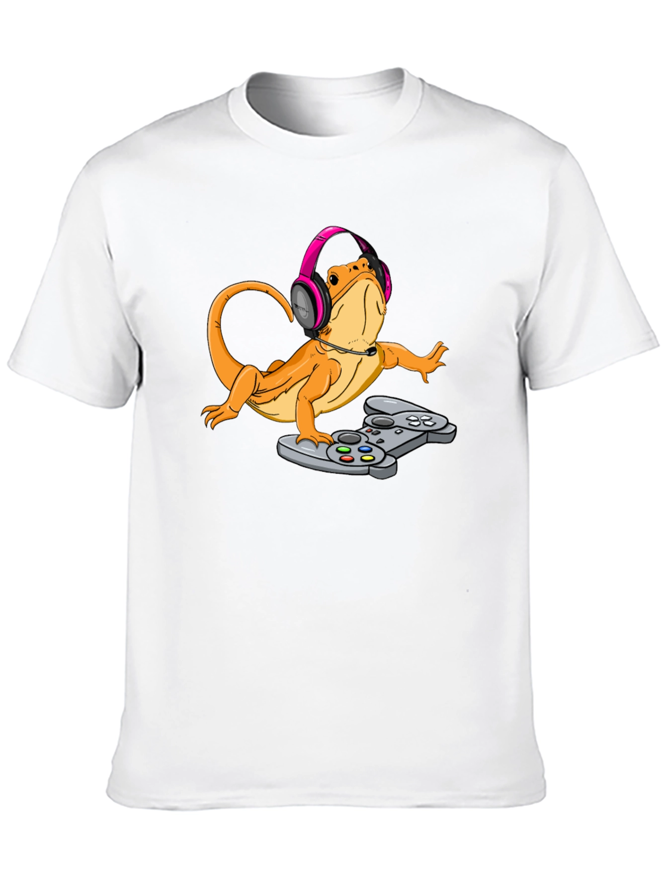 Gamer Lizard Graphic Tee