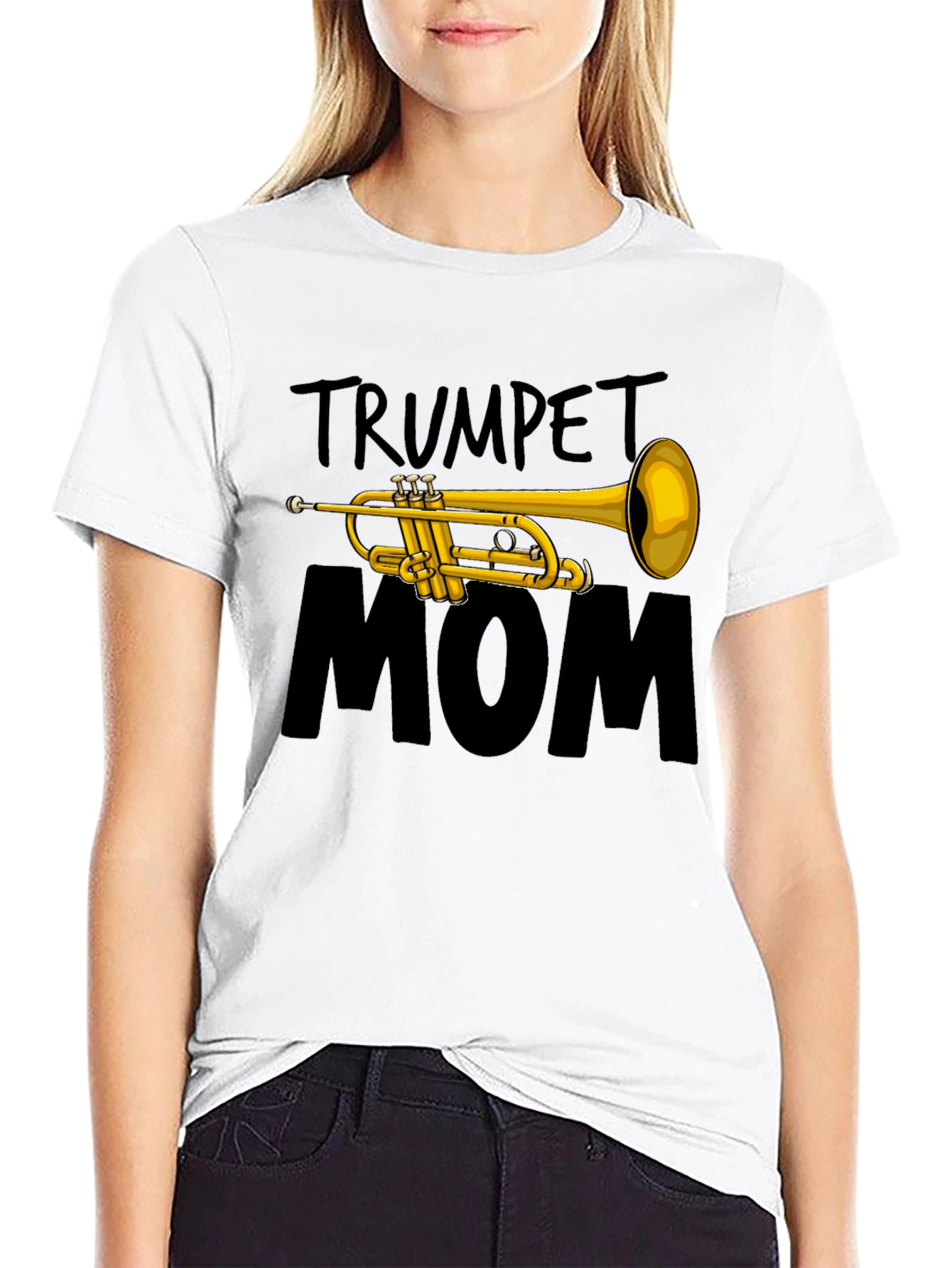 Trumpet Mom Graphic Tee