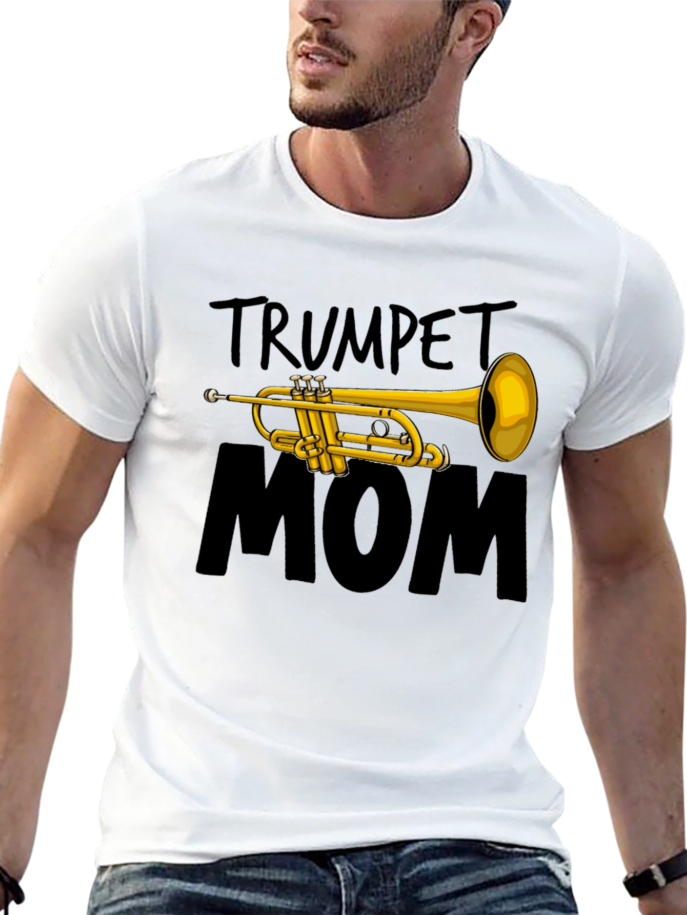 Trumpet Mom Graphic Tee