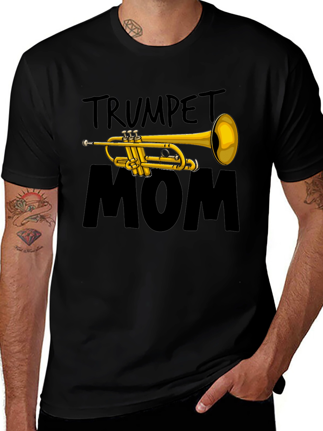 Trumpet Mom Graphic Tee