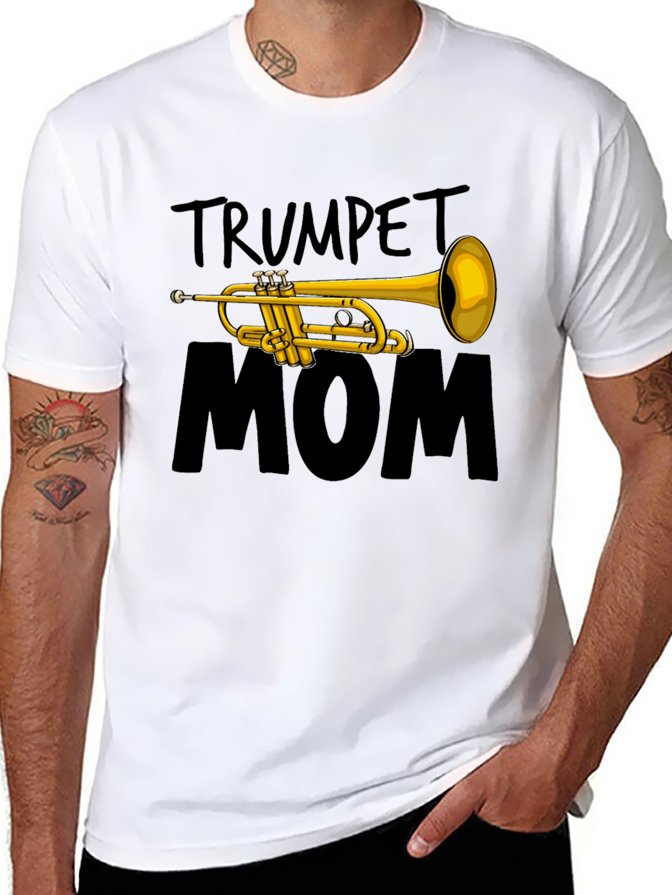 Trumpet Mom Graphic Tee