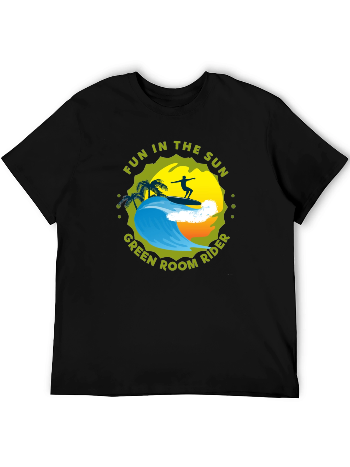Fun in the Sun Surfer Graphic Tee
