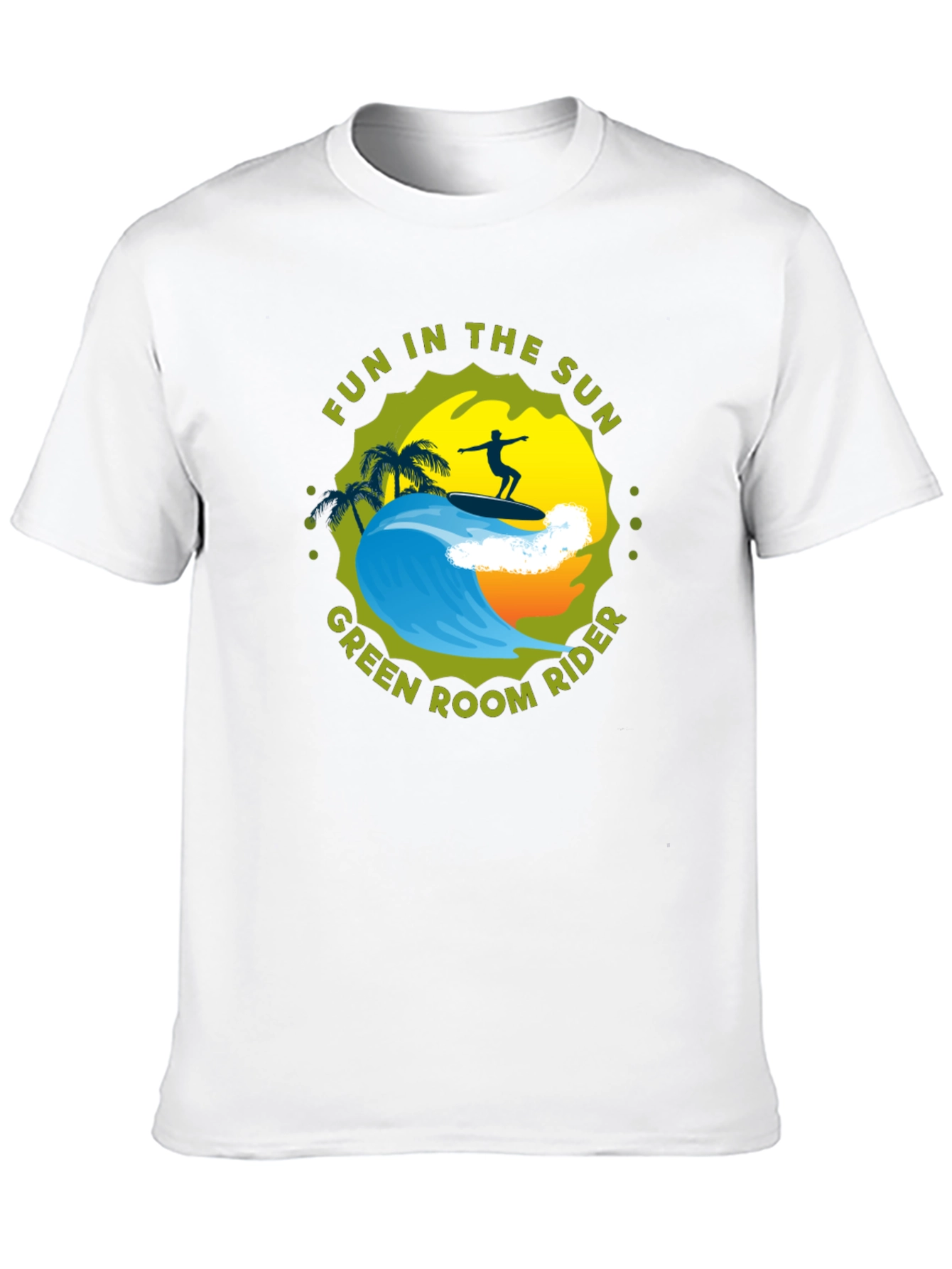 Fun in the Sun Surfer Graphic Tee