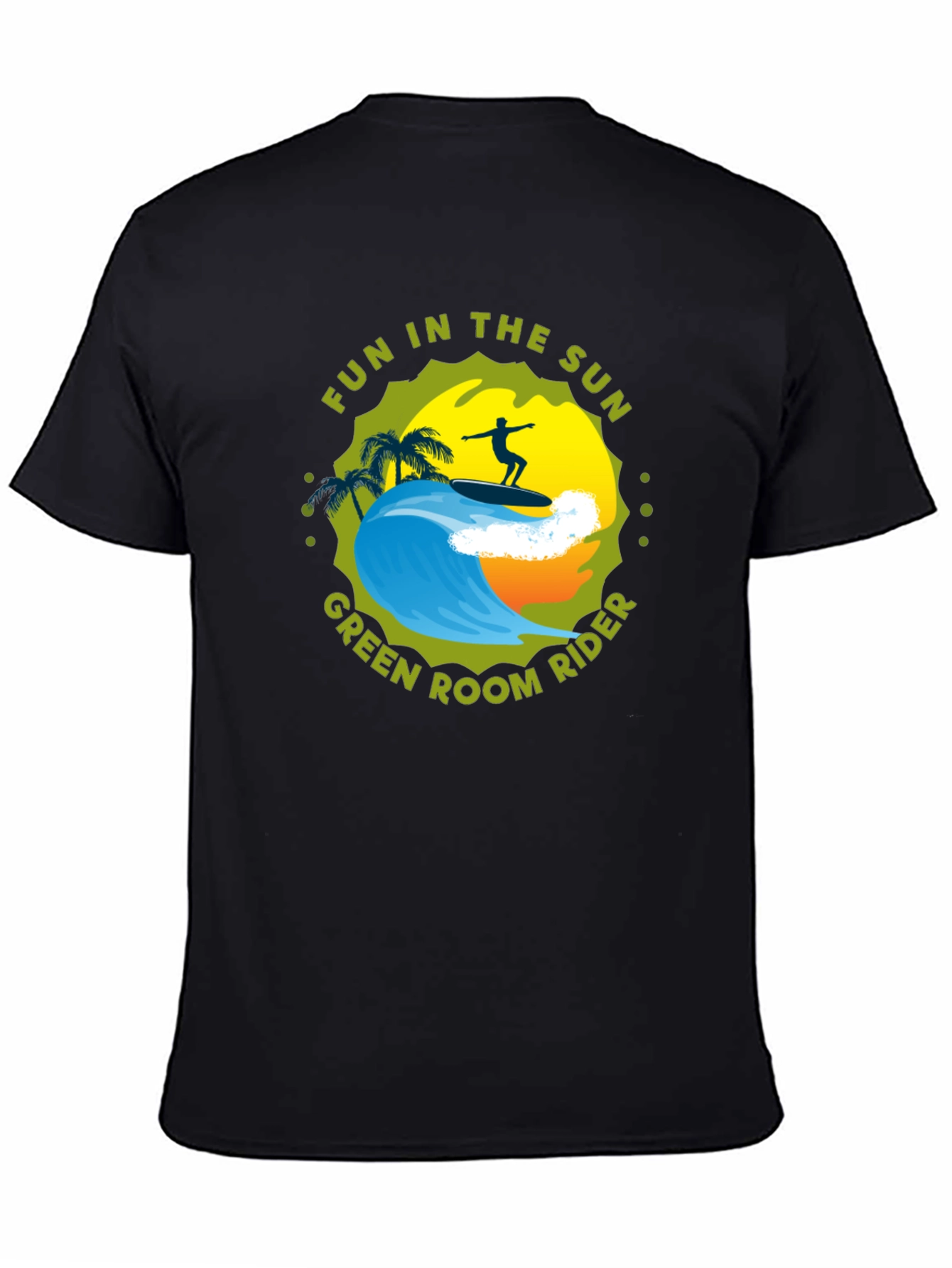 Fun in the Sun Surfer Graphic Tee