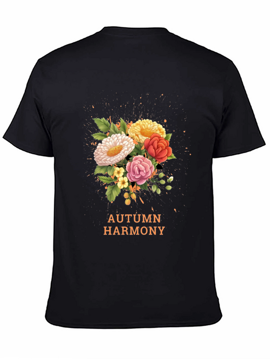 Autumn Harmony Floral T-Shirt