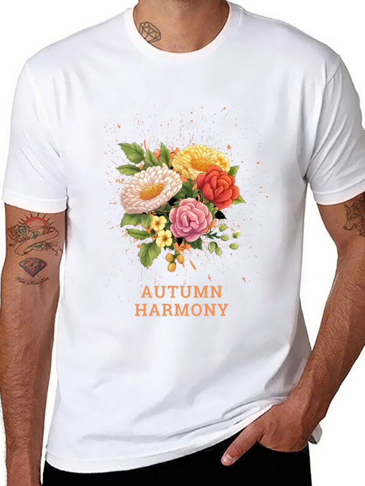 Autumn Harmony Floral T-Shirt