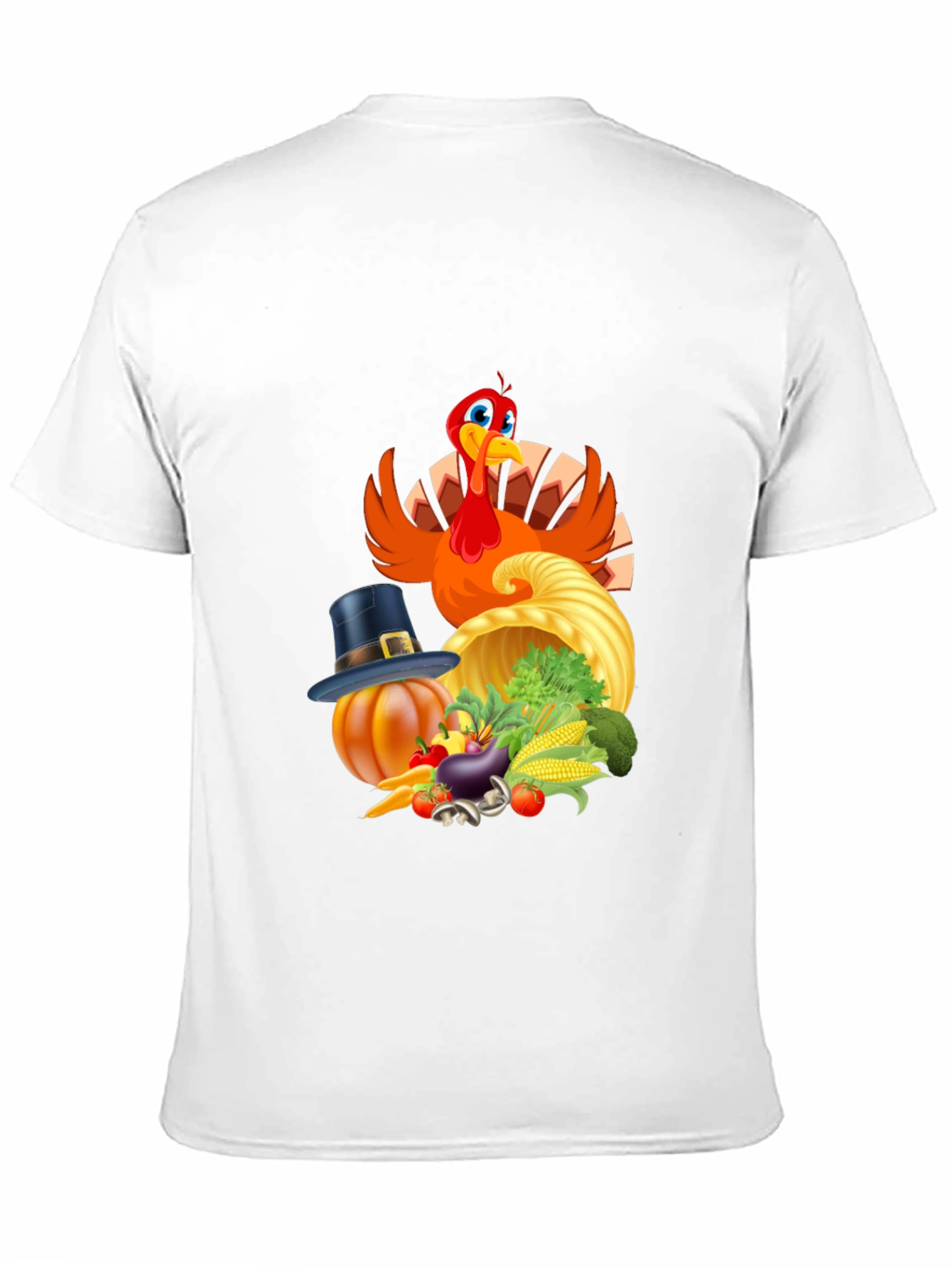 Thanksgiving Turkey Feast Graphic Tee