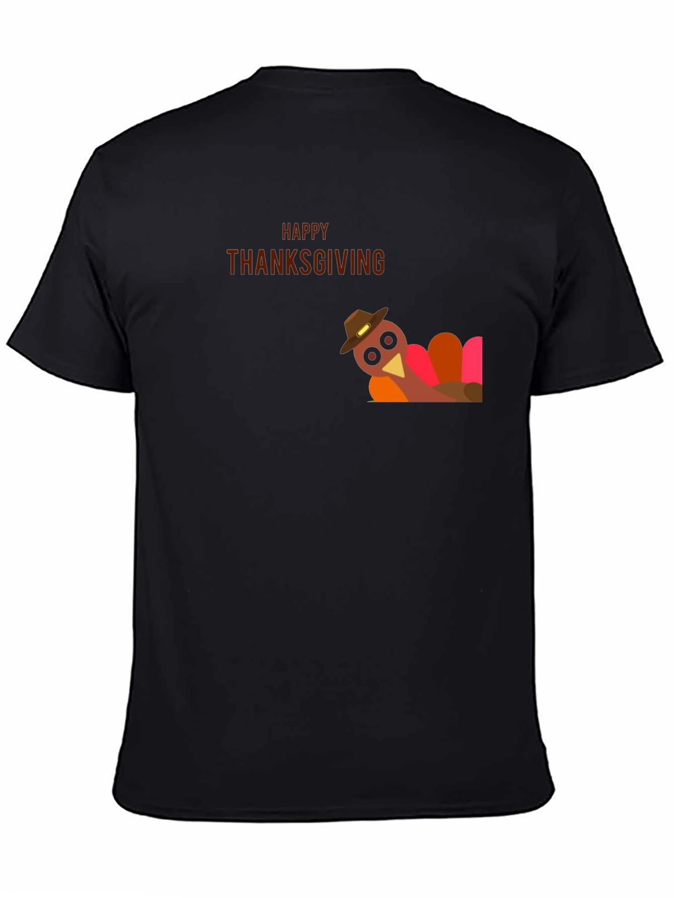 Thanksgiving Turkey Graphic Tee - Holiday Apparel