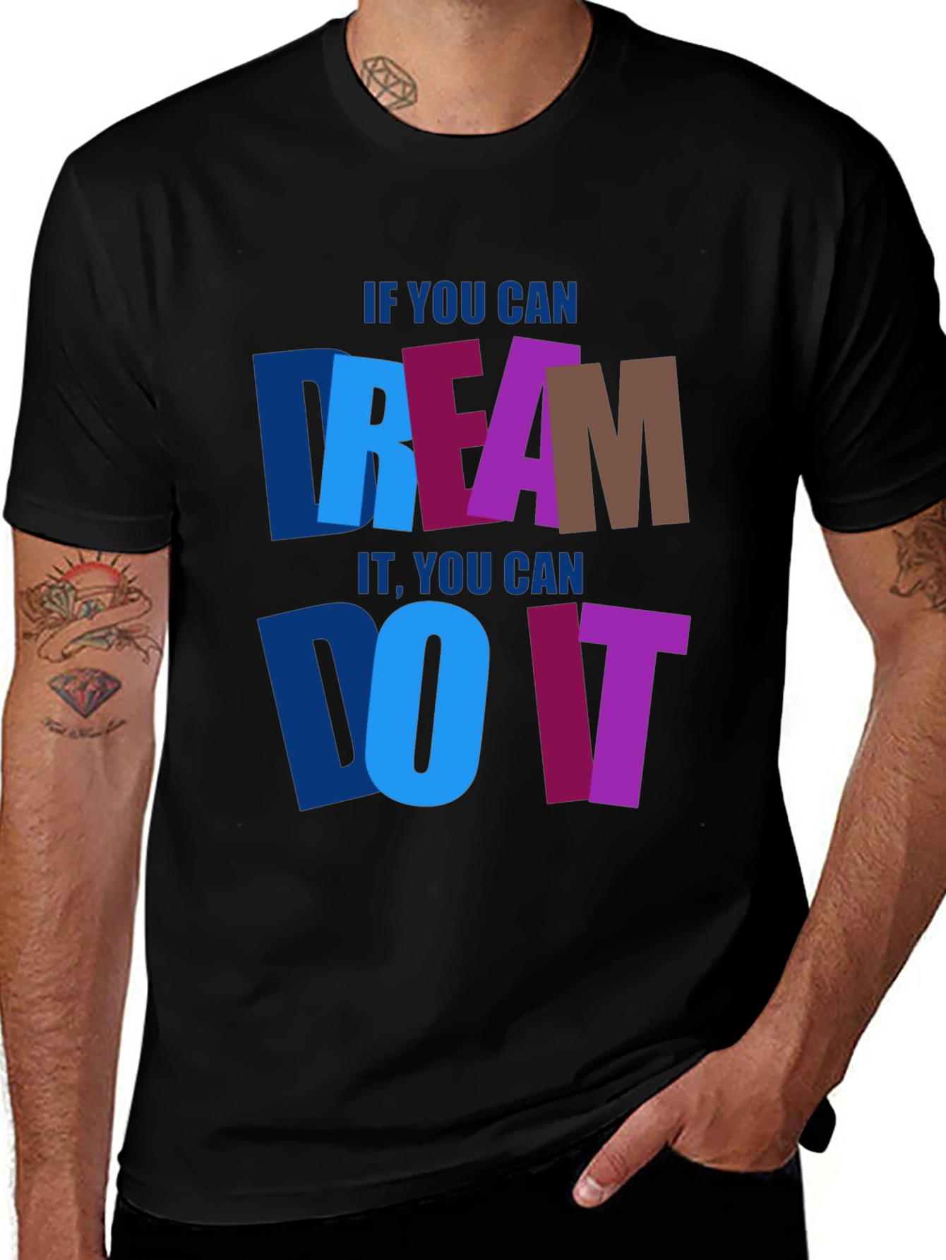 Dream It Do It Graphic Tee - Motivational T-Shirt