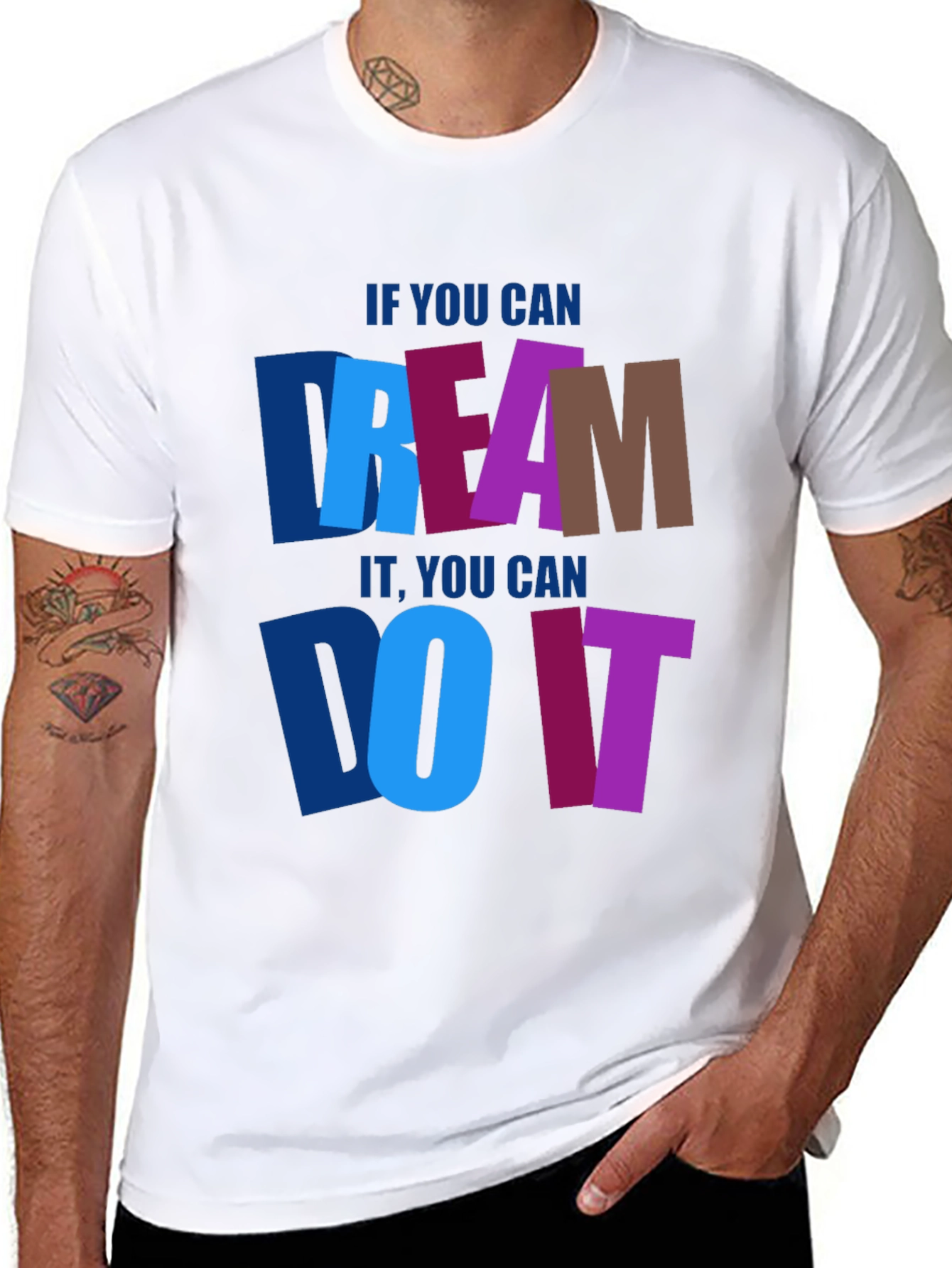 Dream It Do It Graphic Tee - Motivational T-Shirt