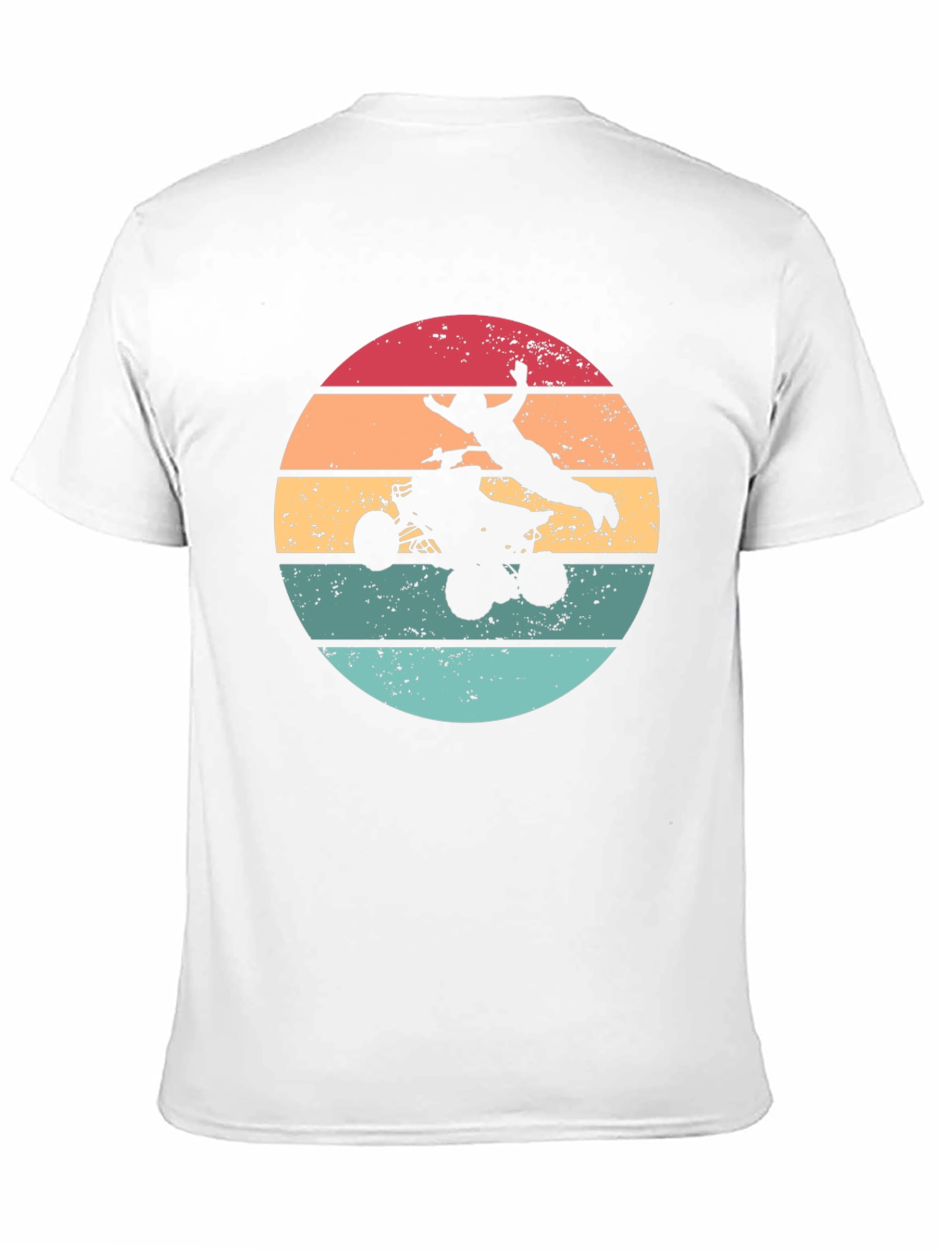 ATV Rider Sunset Graphic Tee