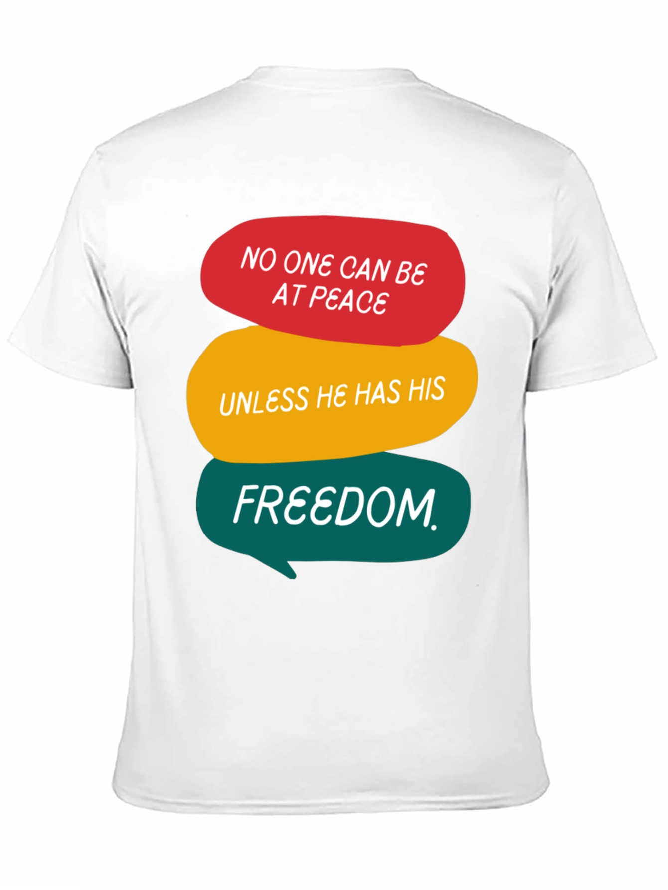 Freedom Graphic Tee - Black Unisex Shirt