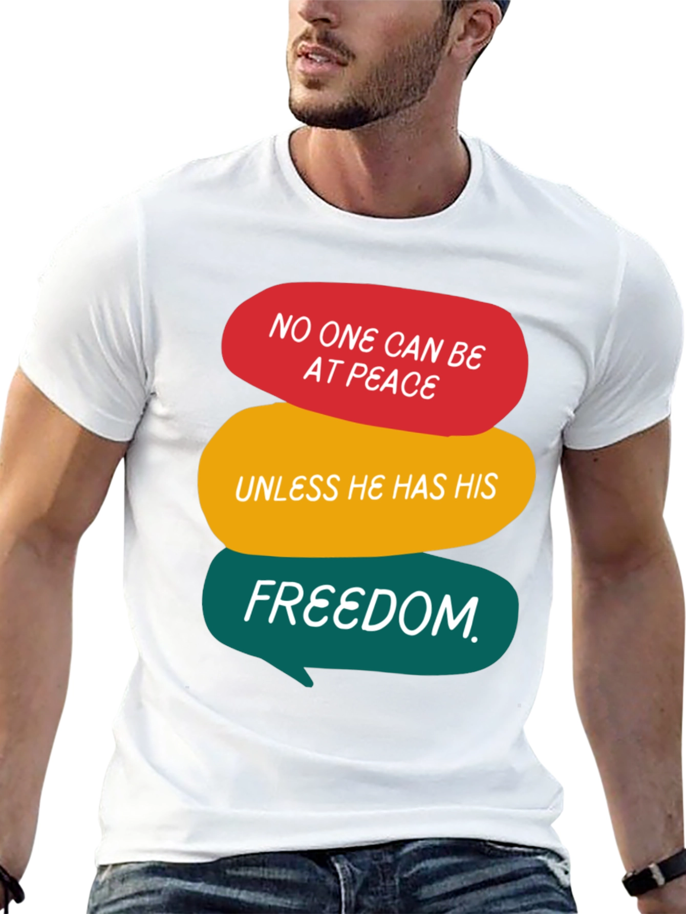 Freedom Graphic Tee - Black Unisex Shirt