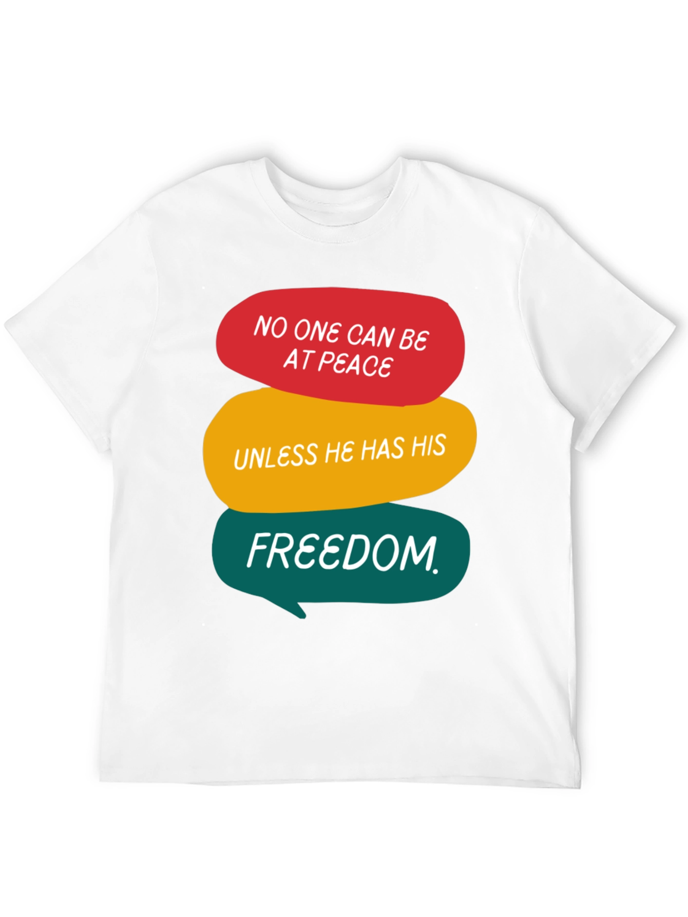 Freedom Graphic Tee - Black Unisex Shirt