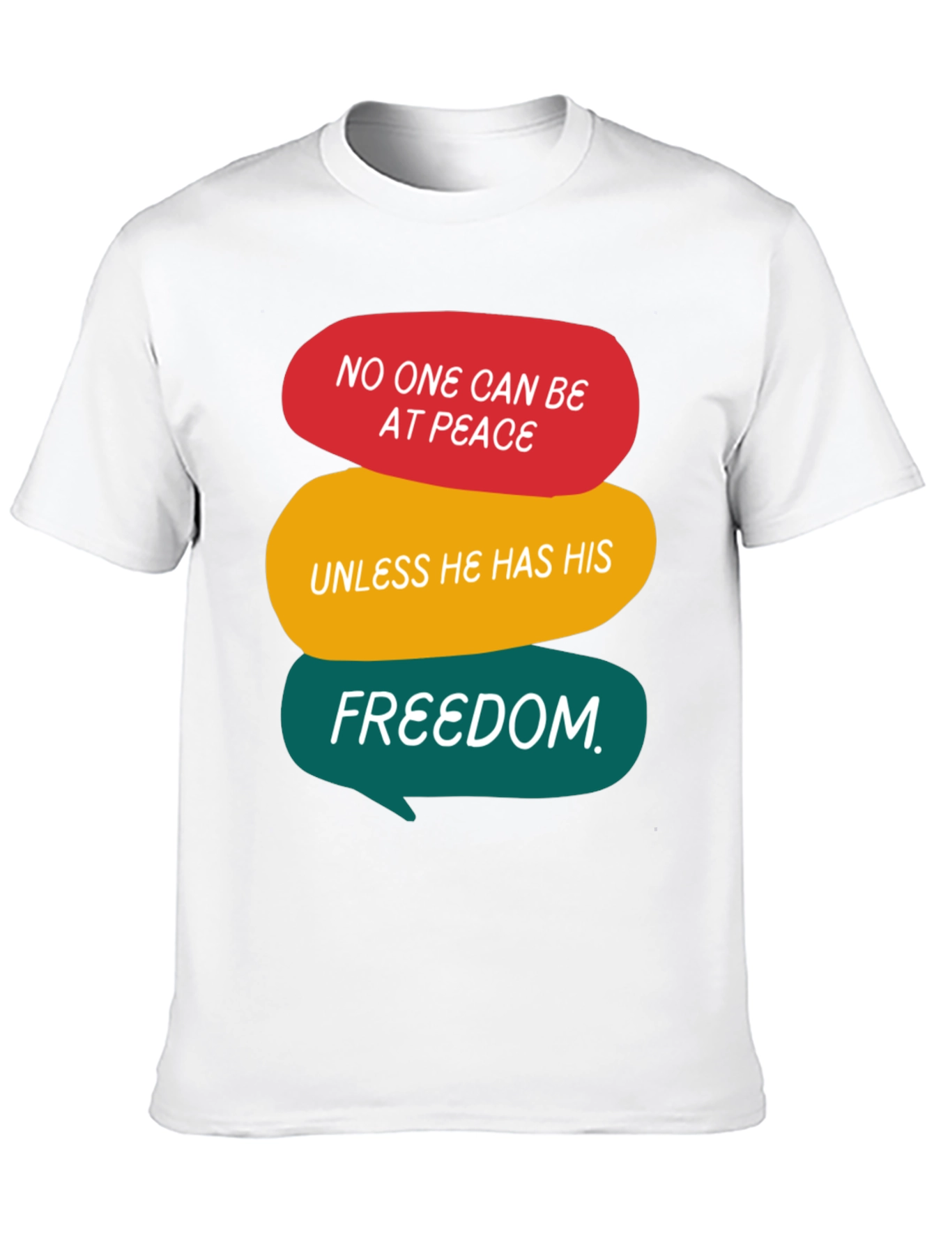 Freedom Graphic Tee - Black Unisex Shirt