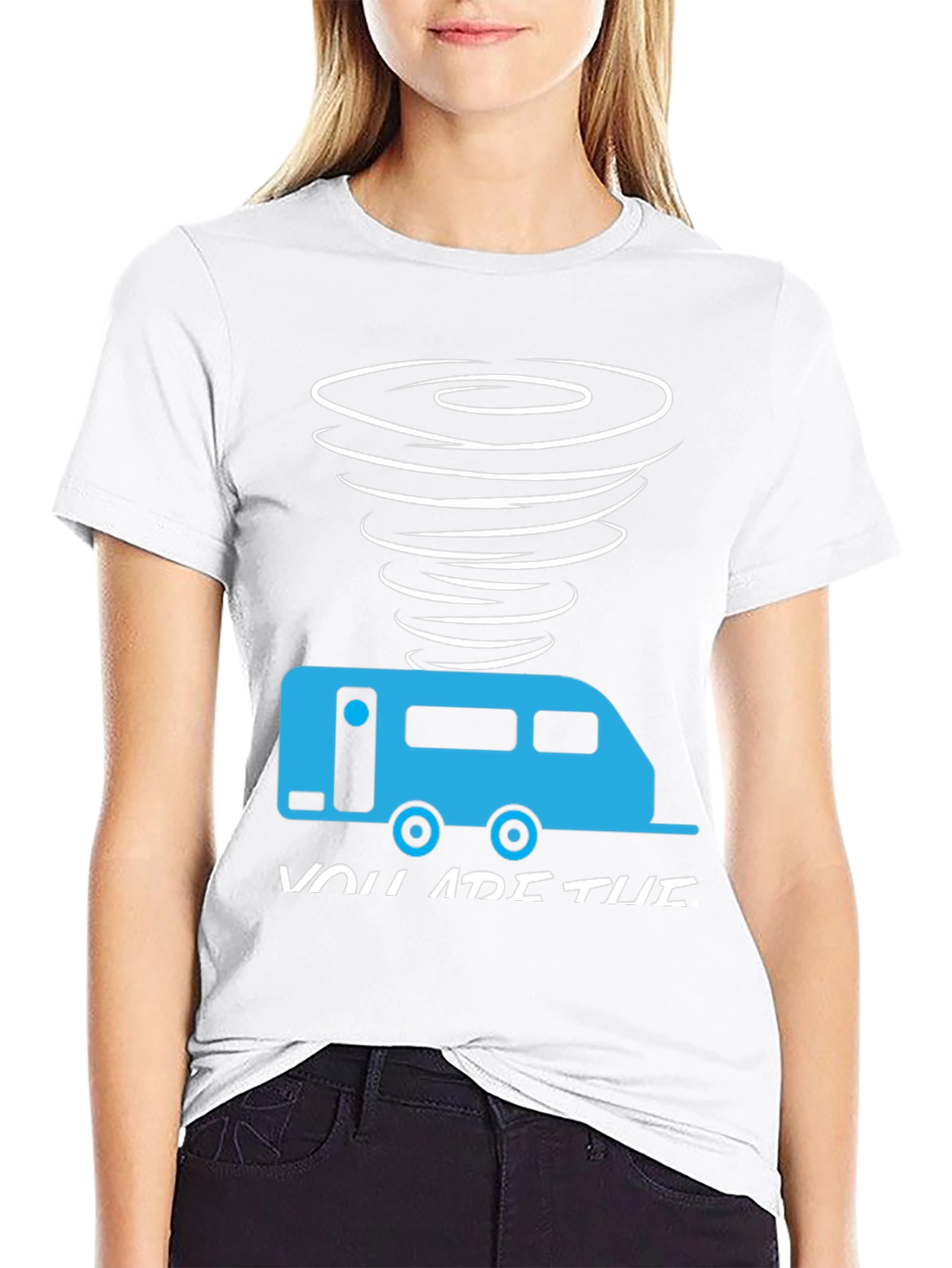 Tornado & Camper Graphic T-Shirt