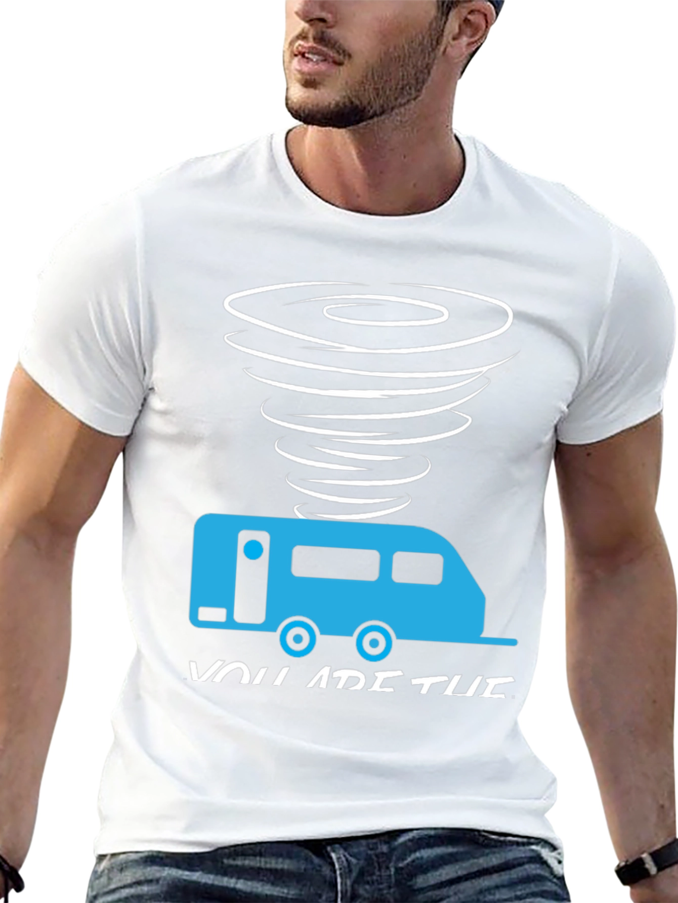 Tornado & Camper Graphic T-Shirt
