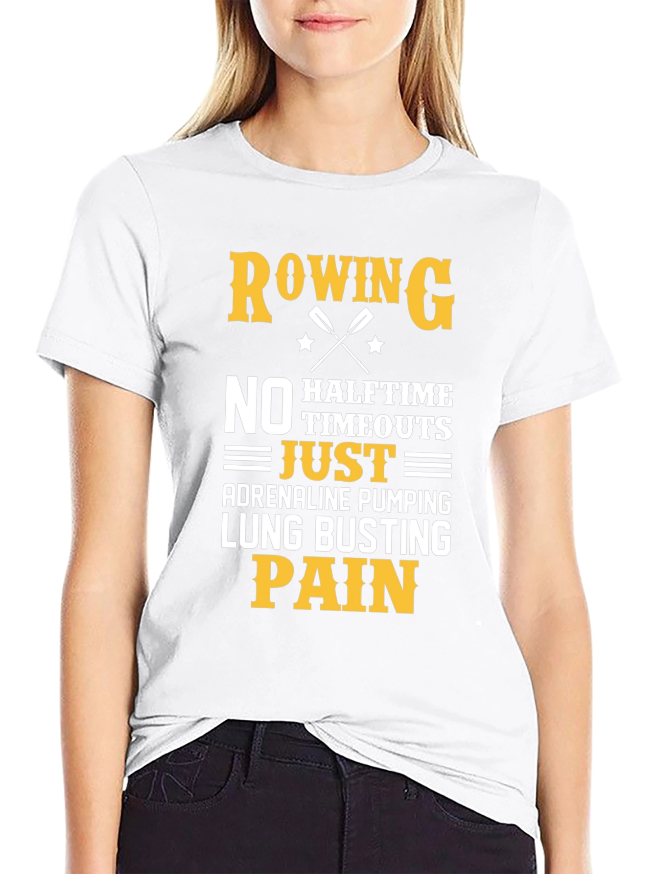 Rowing T-Shirt - Adrenaline Pumping Lung Busting Pain