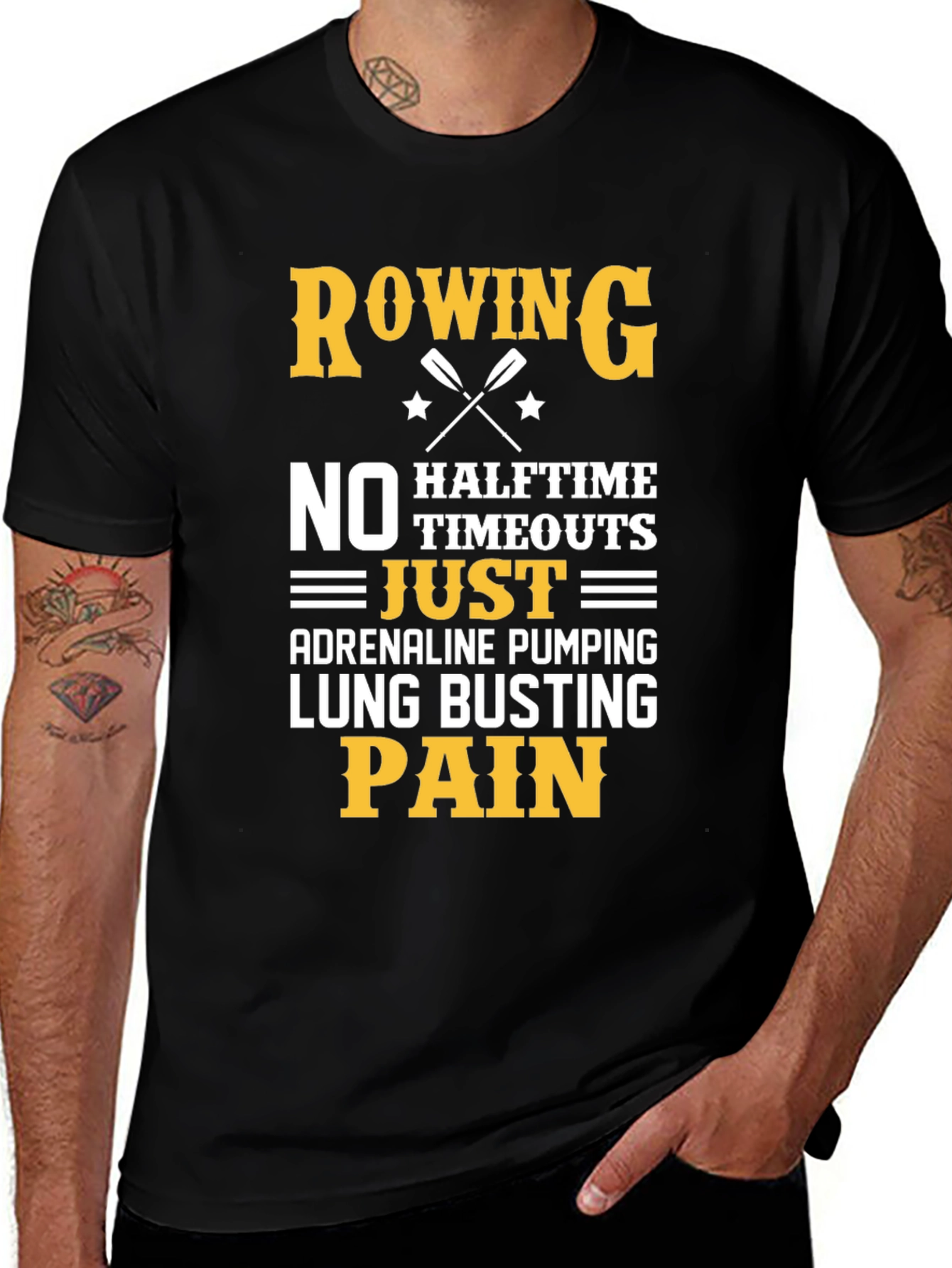 Rowing T-Shirt - Adrenaline Pumping Lung Busting Pain