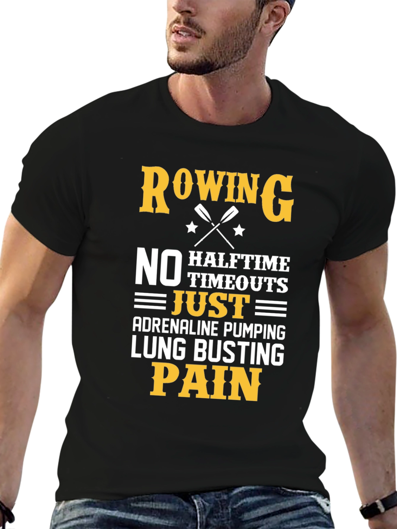 Rowing T-Shirt - Adrenaline Pumping Lung Busting Pain