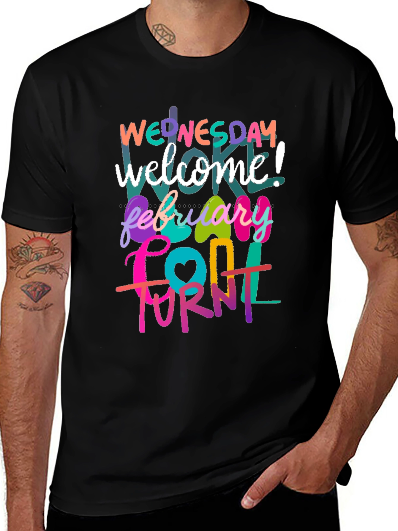 Wednesday February YOKE TurnT Shirt