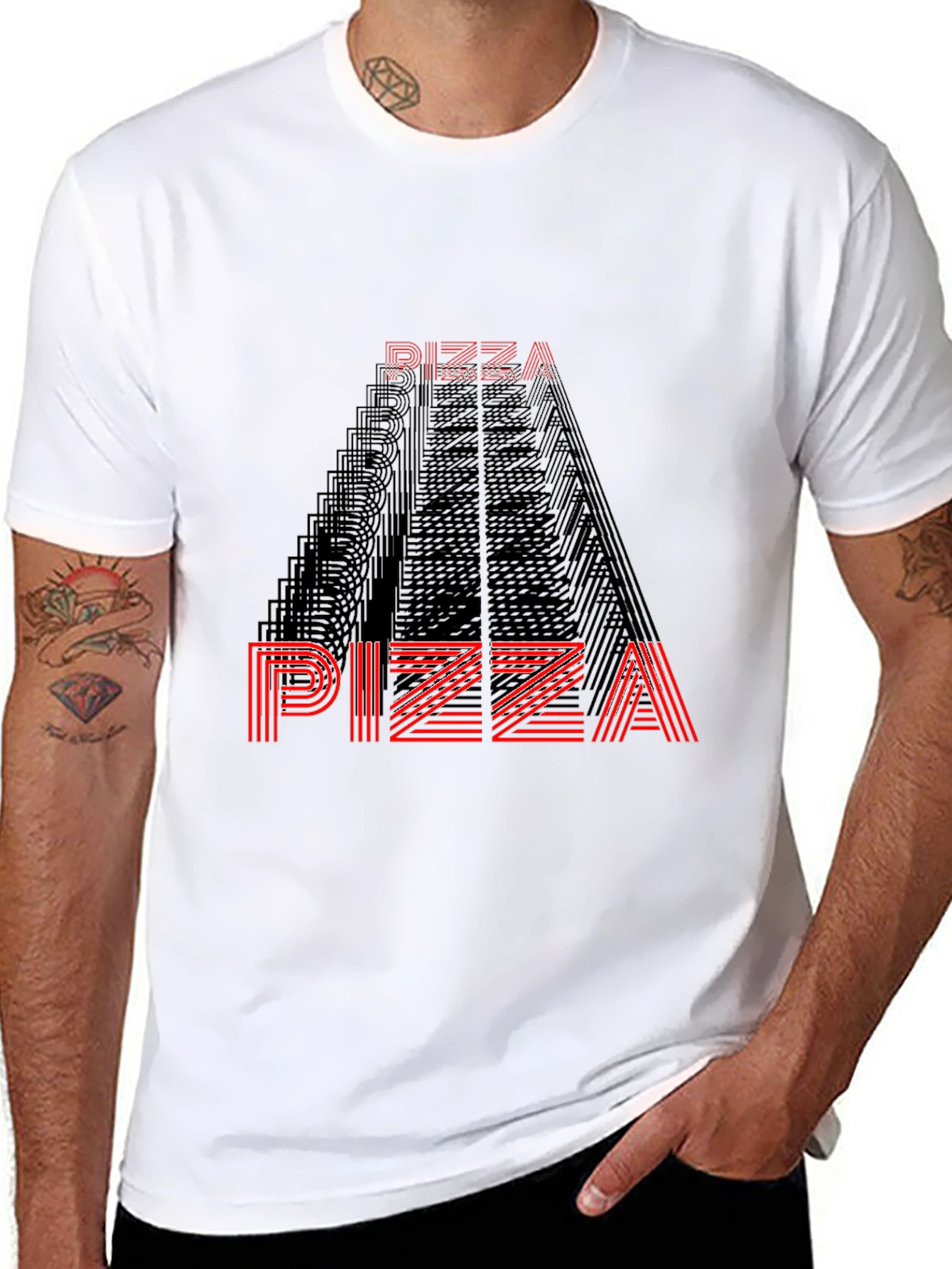 Pizza Graphic T-Shirt