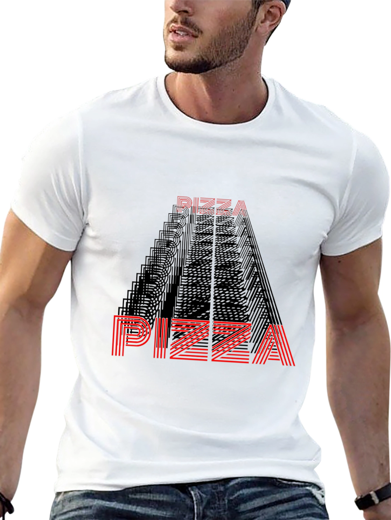 Pizza Graphic T-Shirt