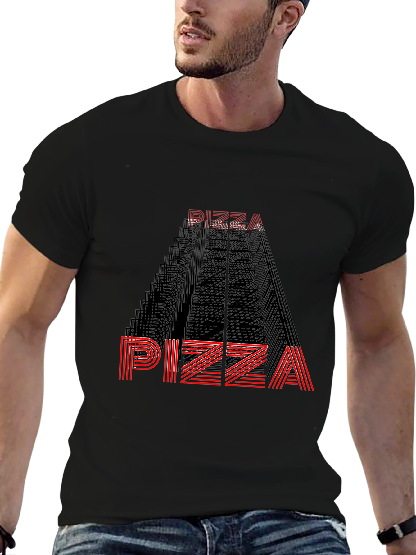 Pizza Graphic T-Shirt