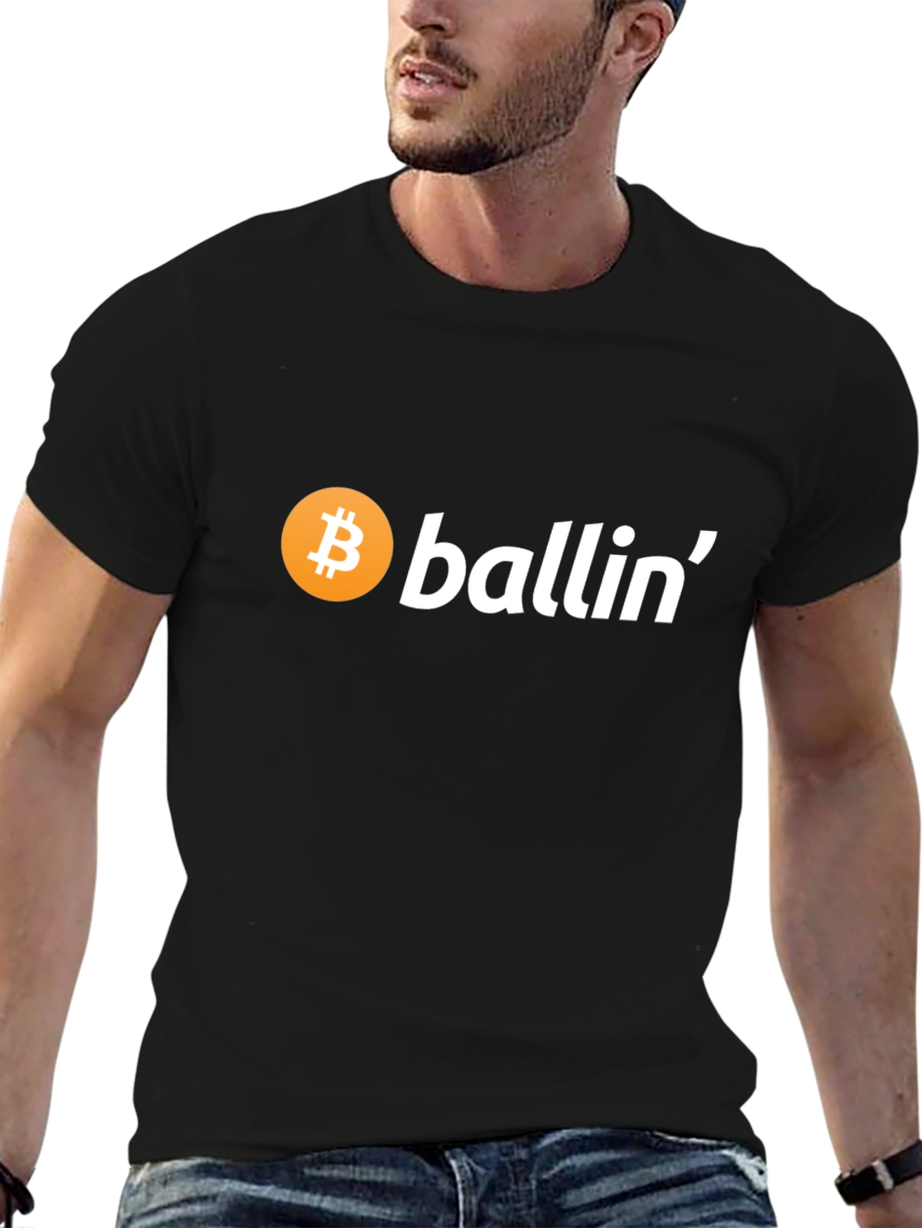 Bitcoin Ballin Black T-Shirt