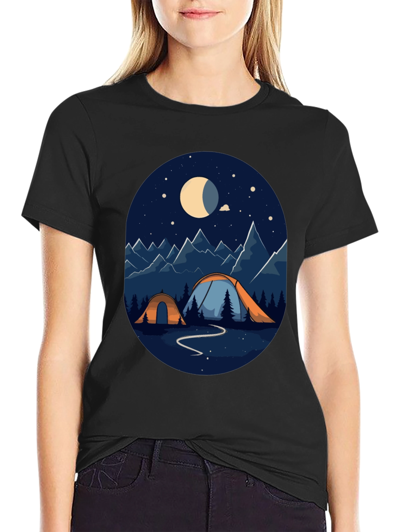 Camping Under the Stars Tee