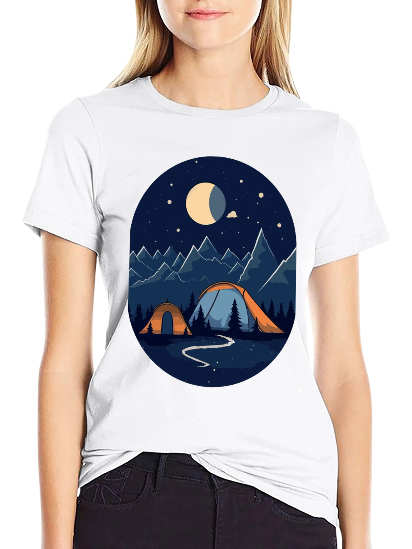 Camping Under the Stars Tee