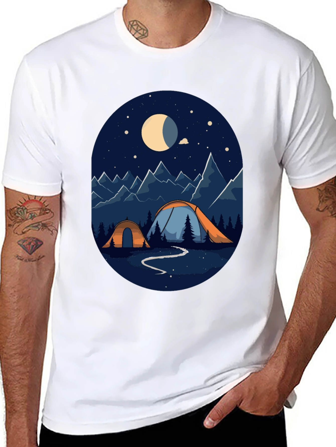 Camping Under the Stars Tee