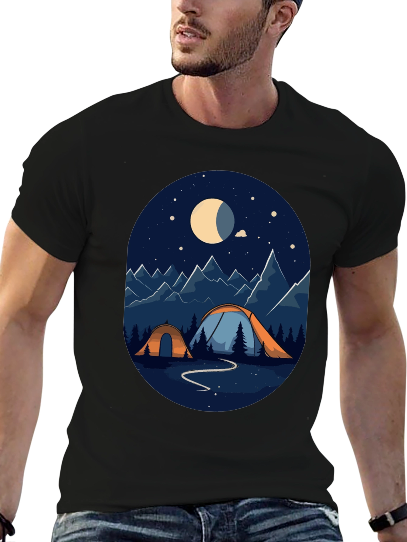 Camping Under the Stars Tee