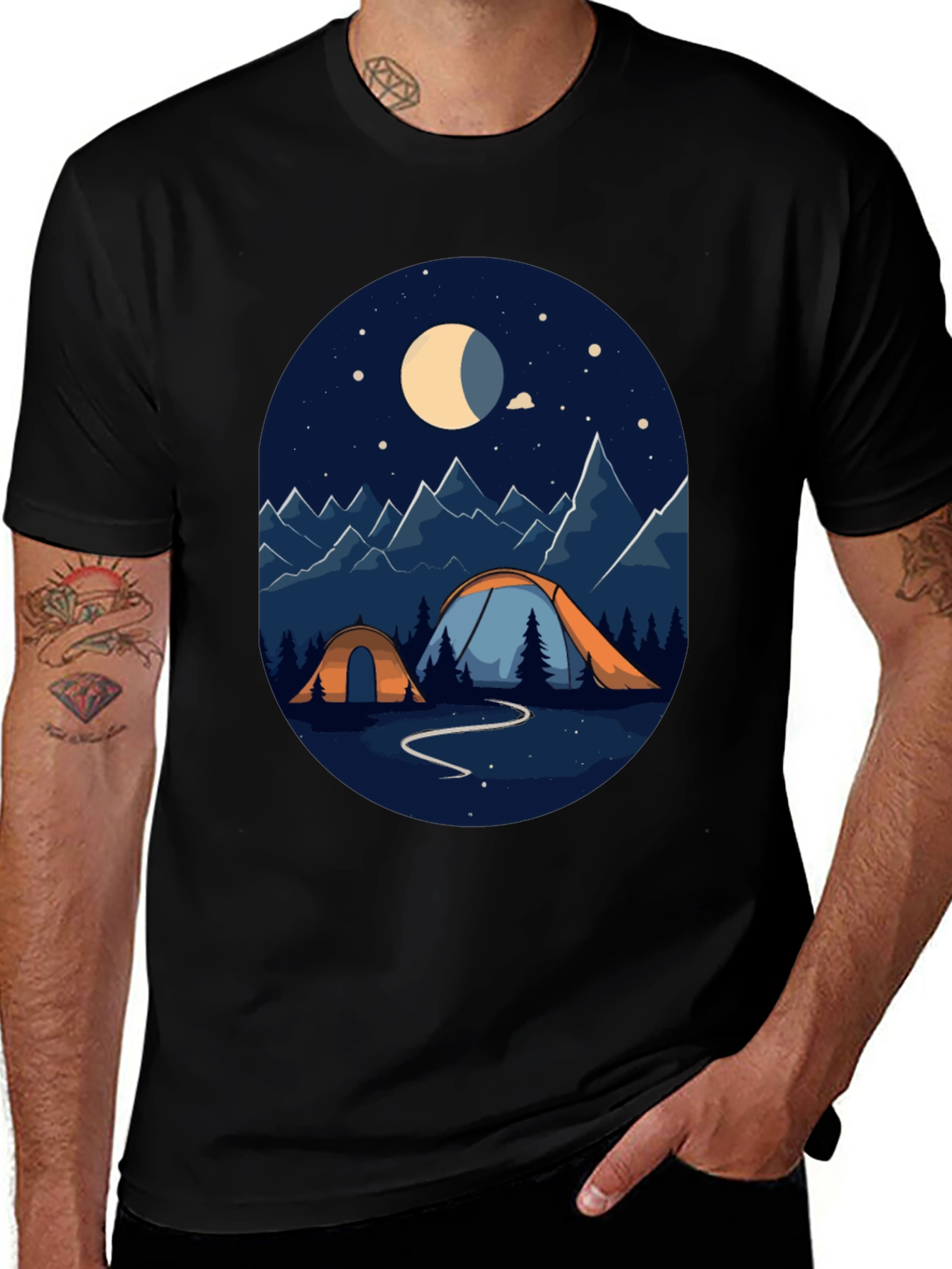 Camping Under the Stars Tee
