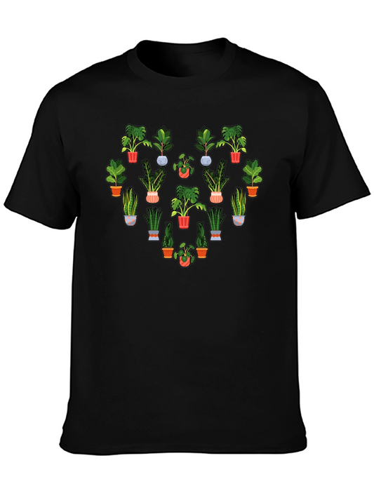 Plant Lover Heart T-Shirt - Stylish & Unique Design