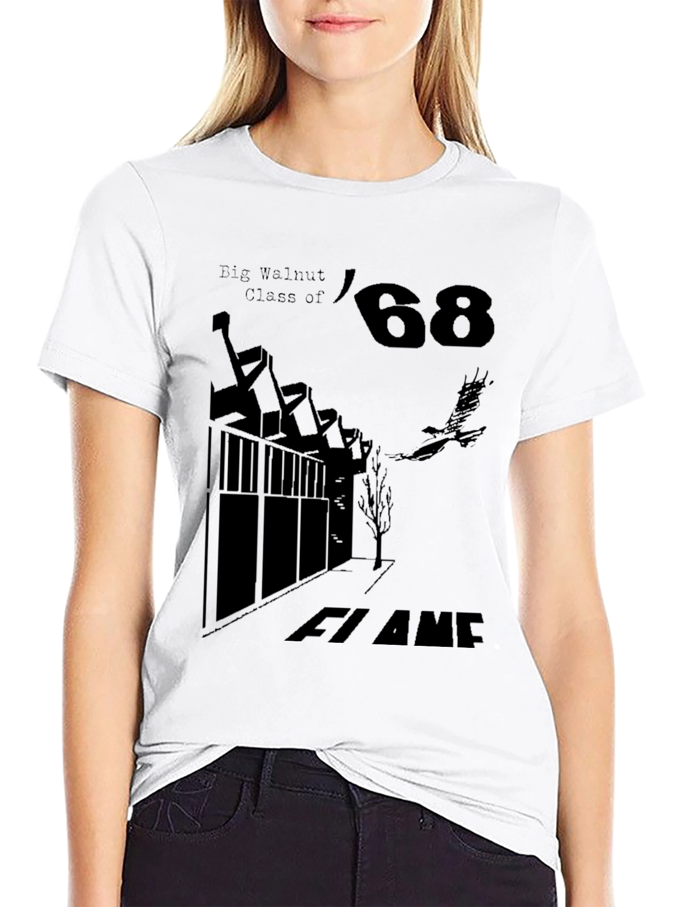 Big Walnut Class of 68 Black T-Shirt
