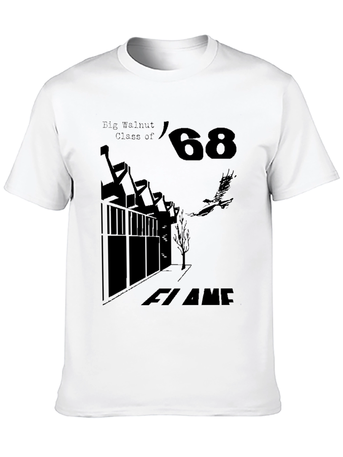 Big Walnut Class of 68 Black T-Shirt