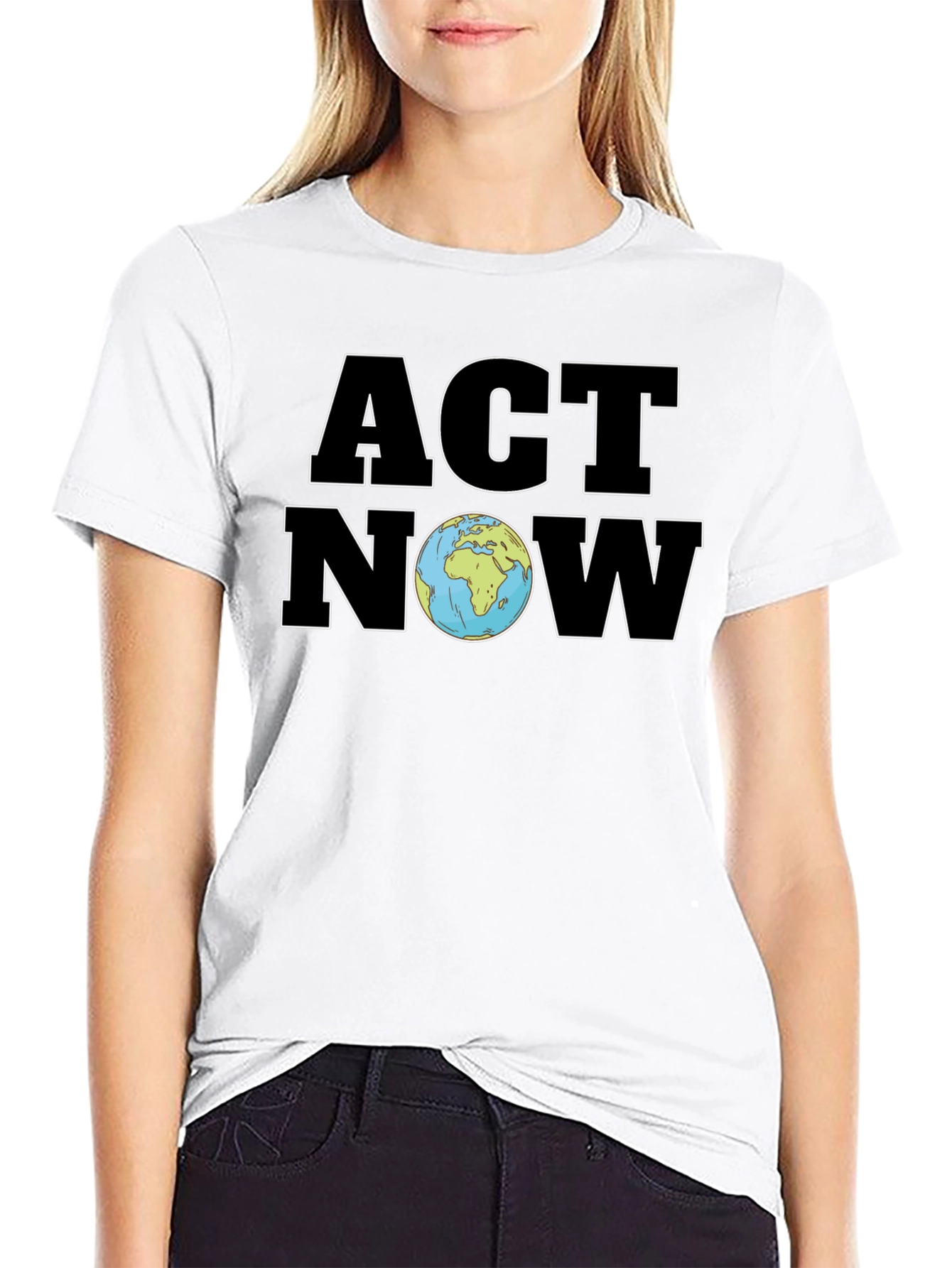 Act Now Graphic Tee - Save The Planet