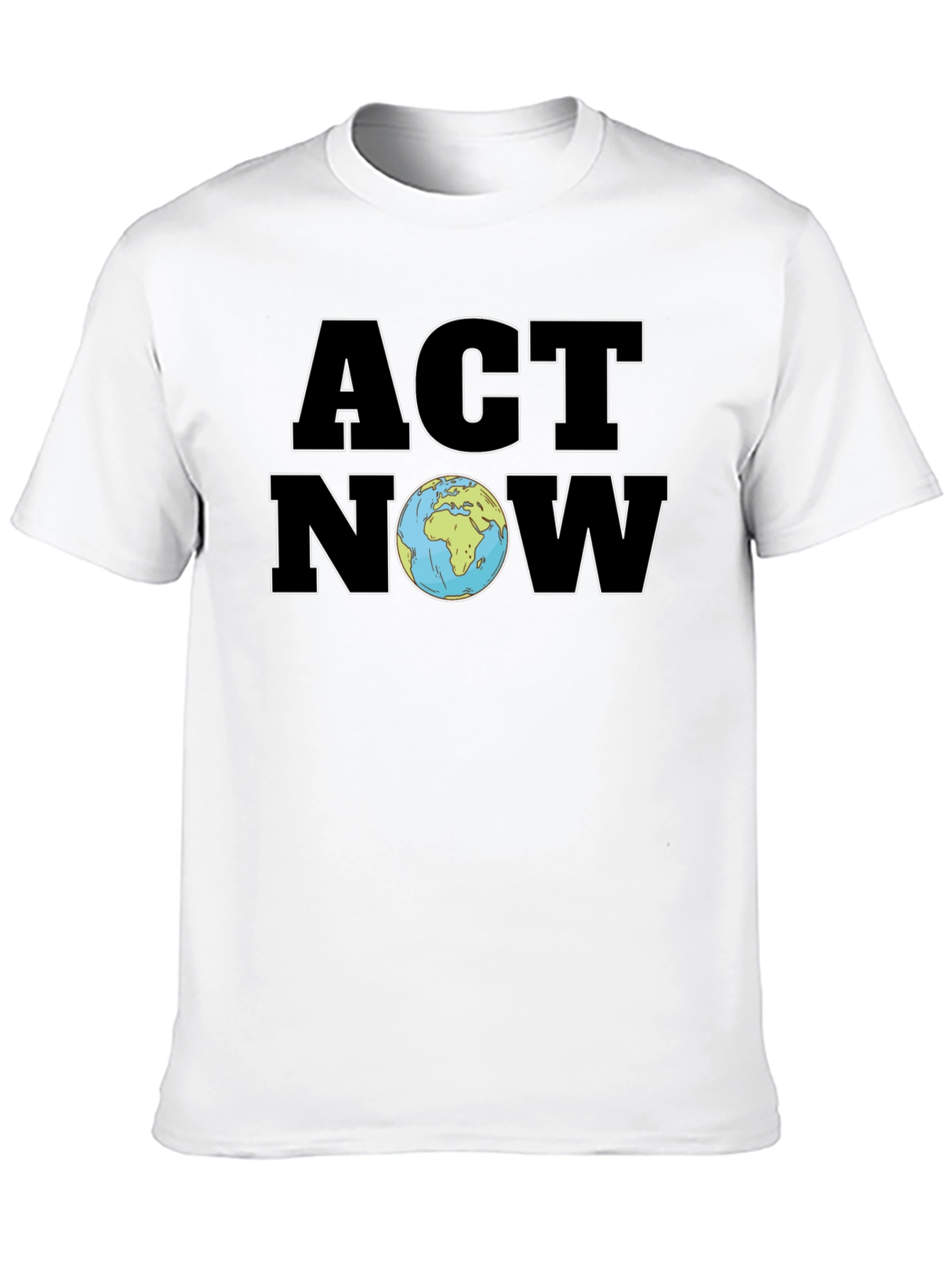 Act Now Graphic Tee - Save The Planet