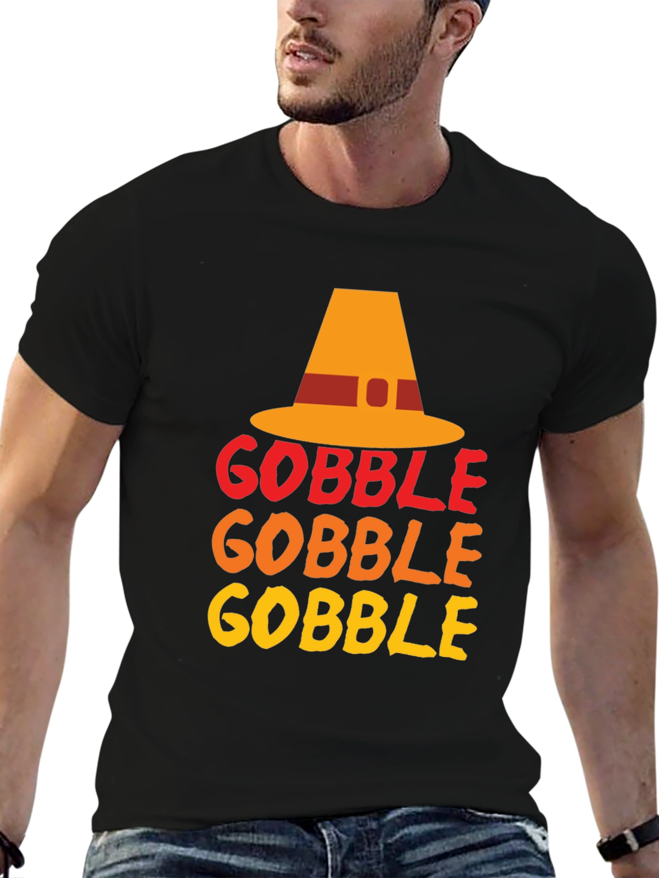 Gobble Thanksgiving Graphic Tee