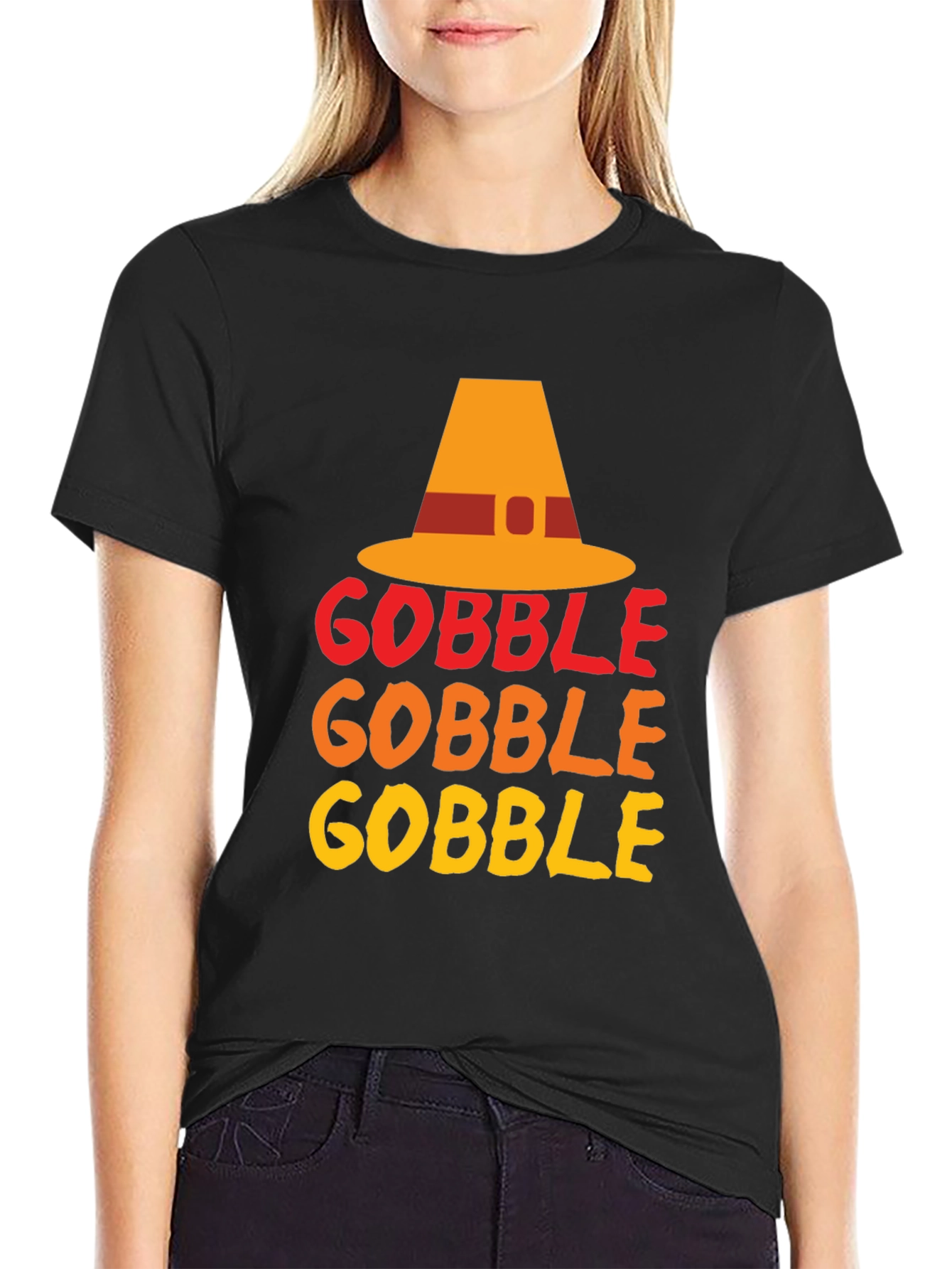 Gobble Thanksgiving Graphic Tee
