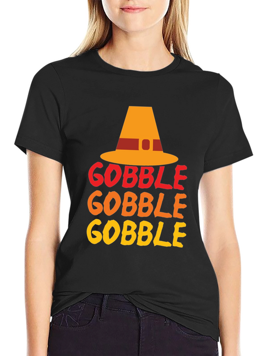 Gobble Thanksgiving Graphic Tee