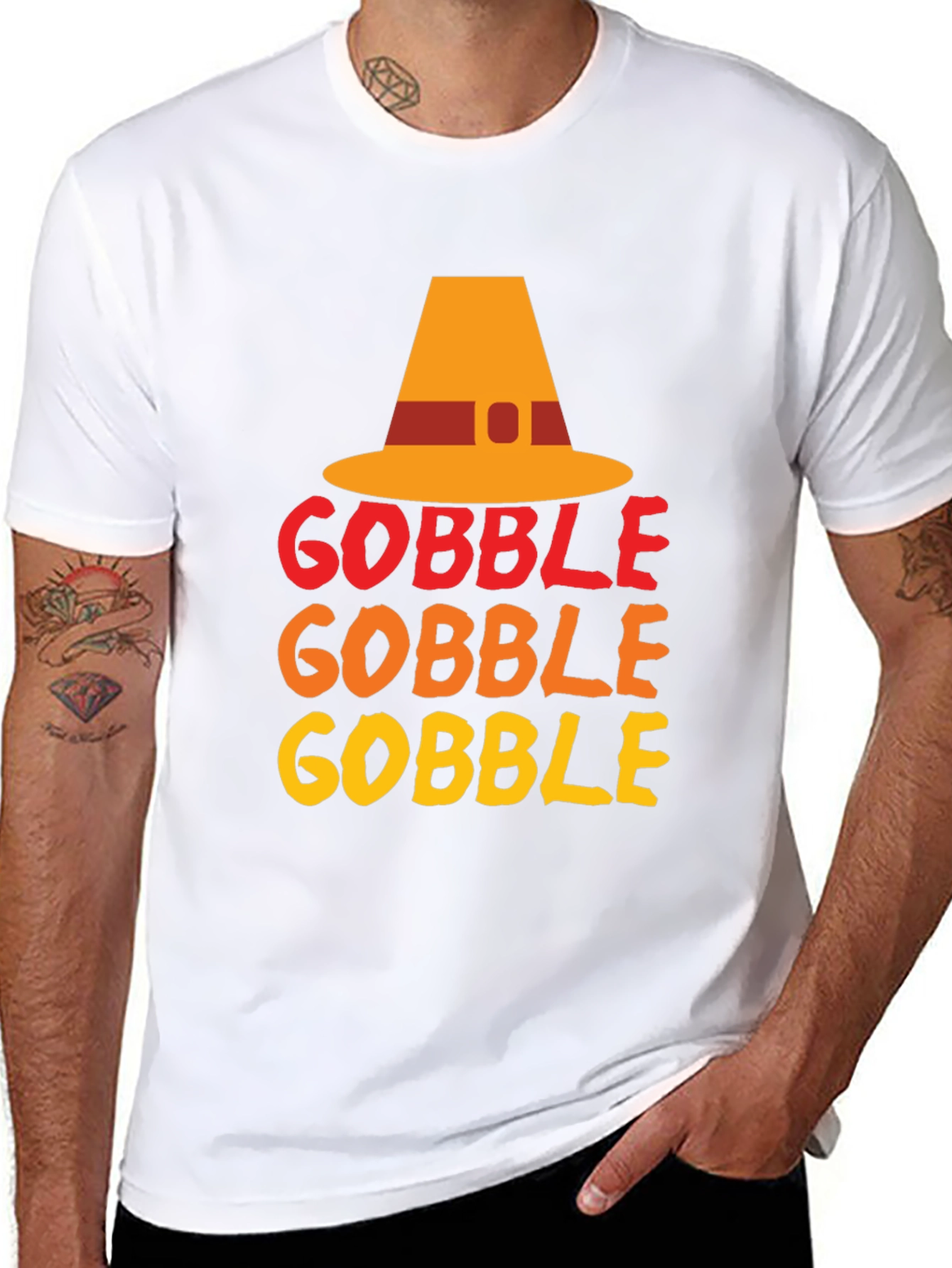 Gobble Thanksgiving Graphic Tee