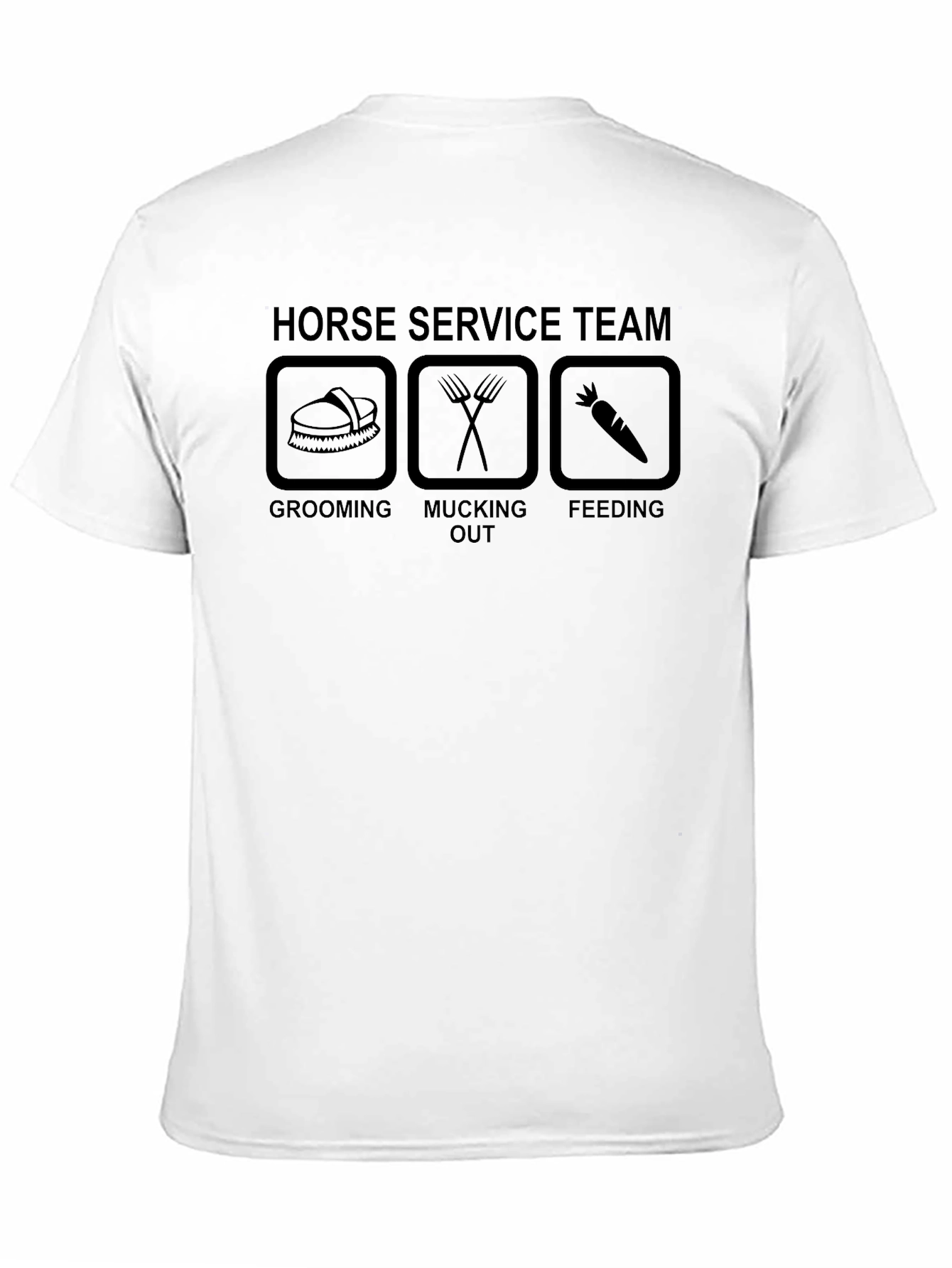Horse Service Team Graphic T-Shirt