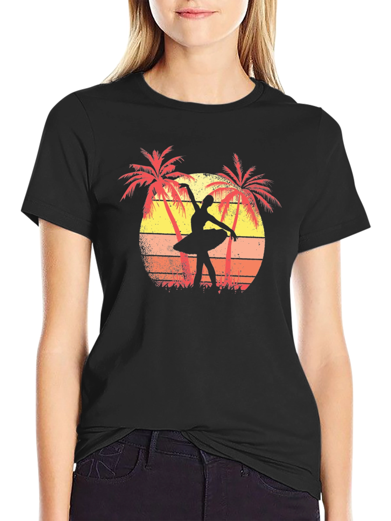 Sunset Ballerina T-Shirt