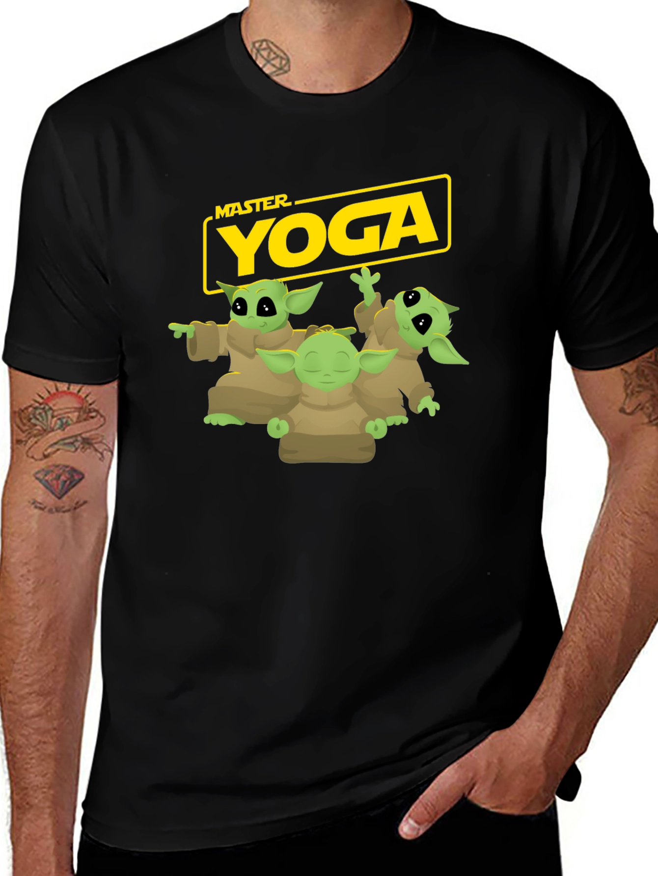 Master Yoga Baby Tee - Soft Cotton Classic Fit