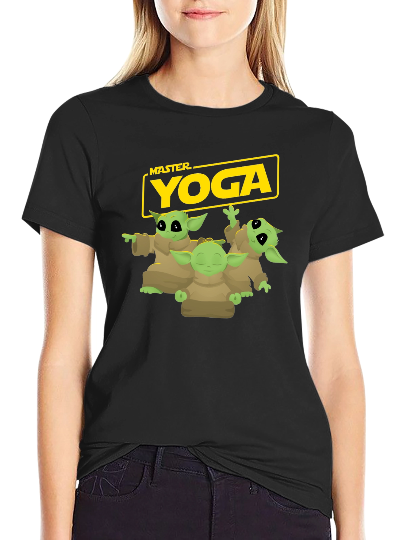 Master Yoga Baby Tee - Soft Cotton Classic Fit