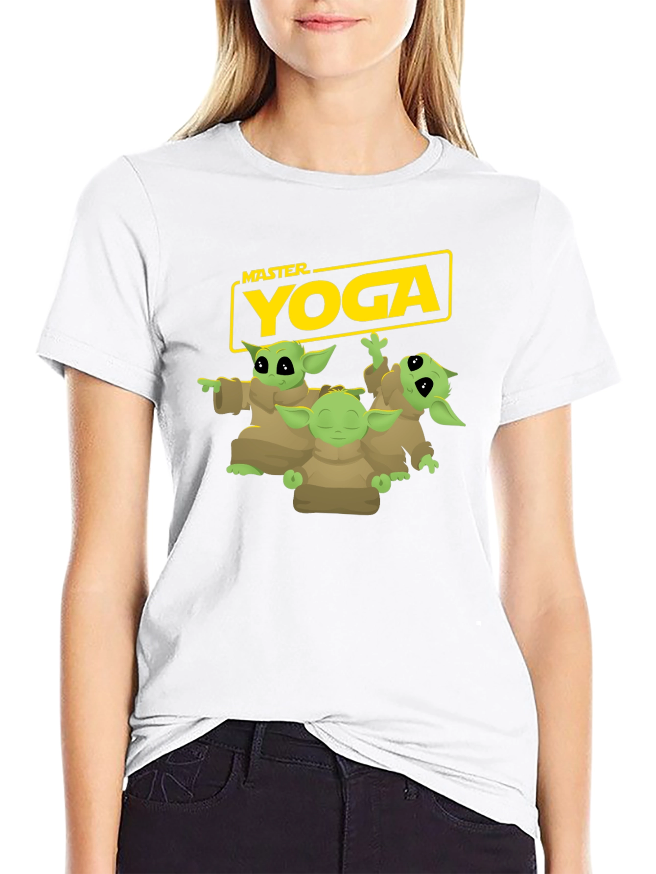 Master Yoga Baby Tee - Soft Cotton Classic Fit