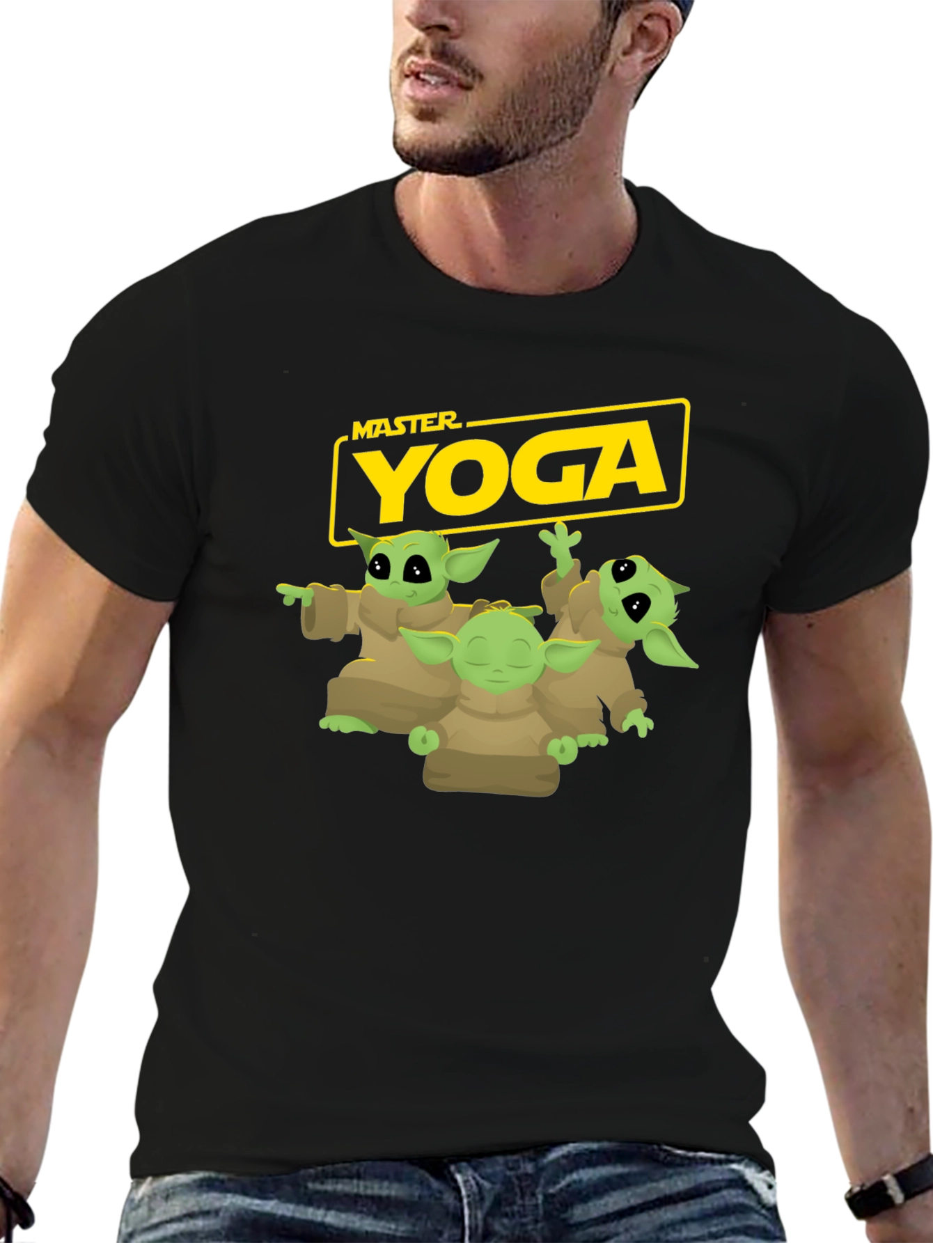 Master Yoga Baby Tee - Soft Cotton Classic Fit